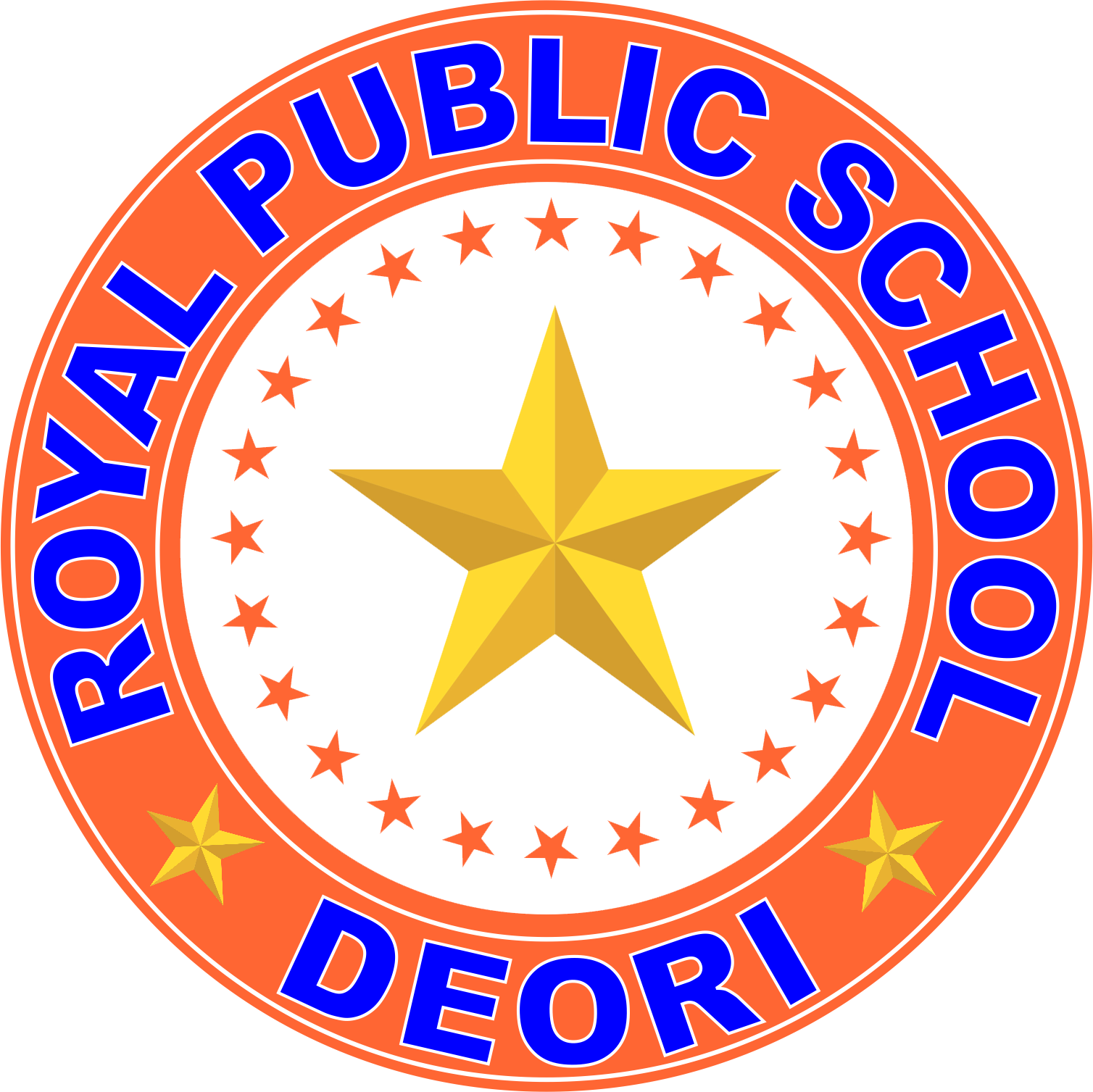 Royal Public School Deori Logo
